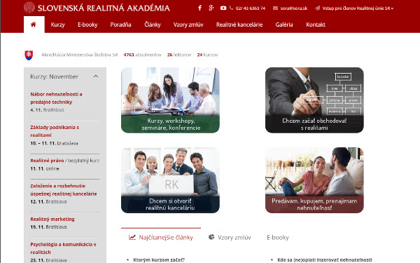 JM Support SORA – Slovenská realitná akadémia