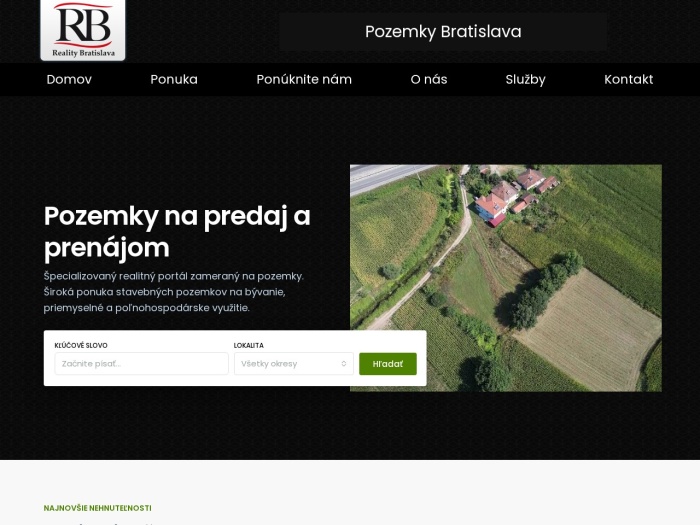 pozemky.ba 1. augusta 2026 JM Support pozemky.ba